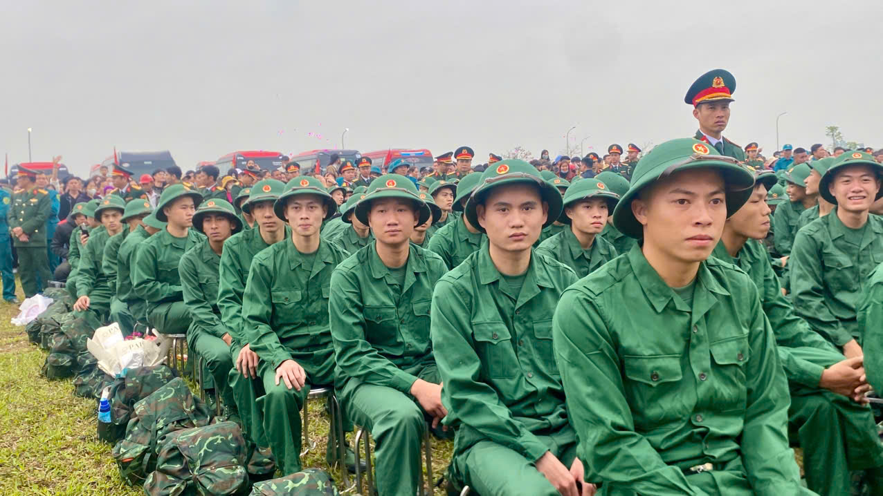 THANH NIÊN XÃ MẬU LÂM HĂNG HÁI LÊN ĐƯỜNG NHẬP NGŨ NĂM 2026.