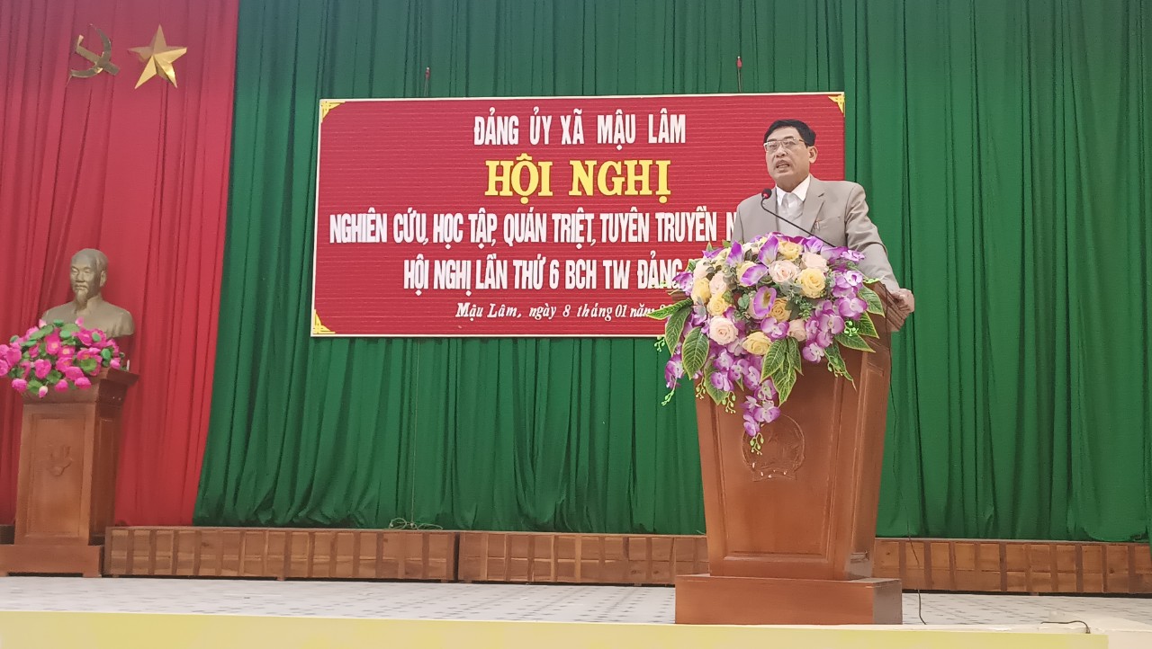 Hội nghị nghiên cứu, học tập, Quán triệt, tuyên truyền Nghị Quyết Hội nghị lần thứ 6 của BCH trung ương Đảng khóa XIII