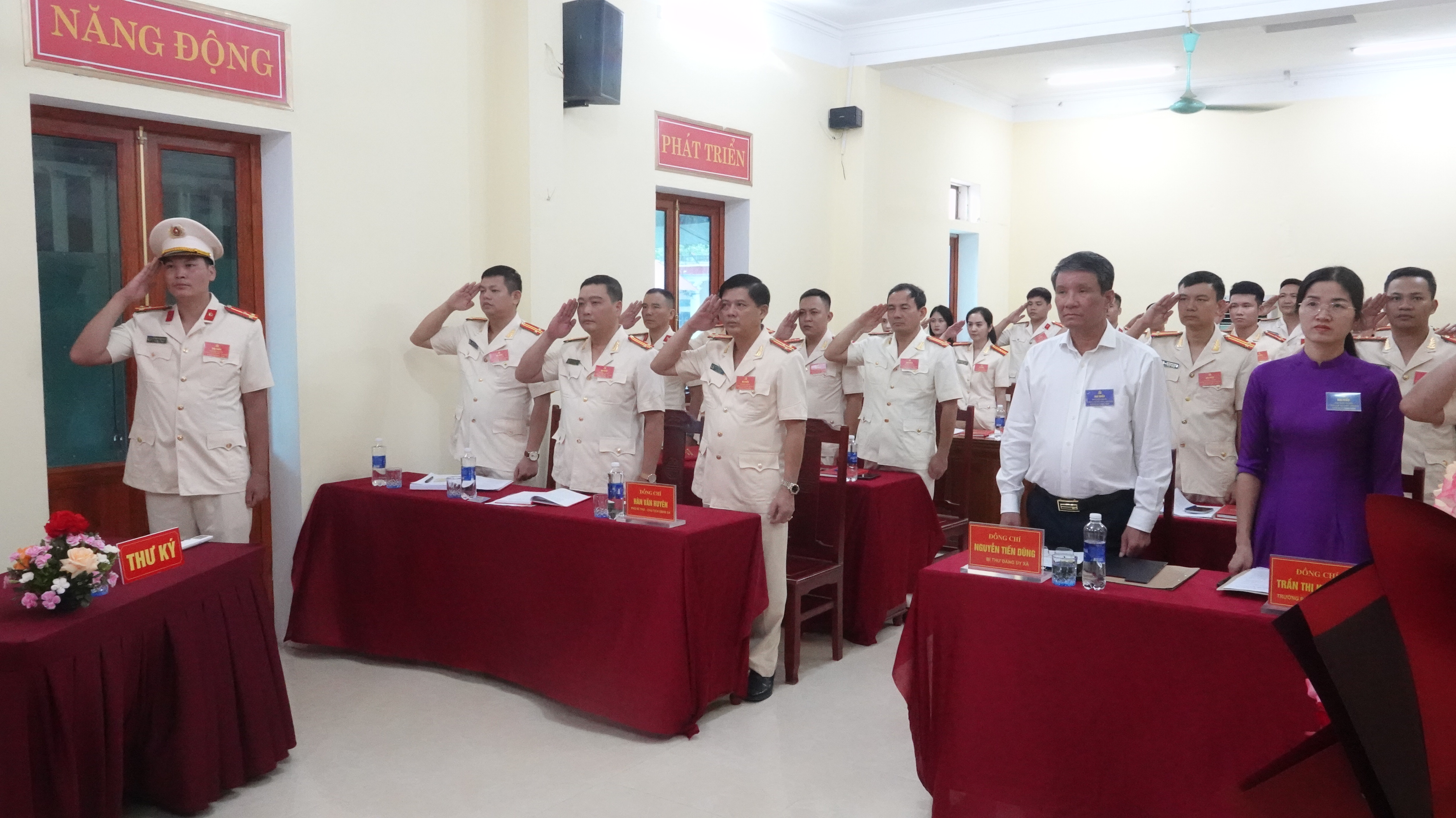Đại hội Chi bộ Công an xã Như Thanh lần thứ I, nhiệm kỳ 2025–2030: “Đoàn kết, phát triển, vì Nhân dân phục vụ”