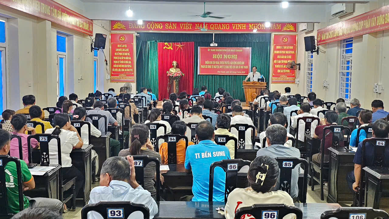 Tập huấn, tuyên truyền và vận động người dân tham gia bảo hiểm xã hội tự nguyện, bảo hiểm y tế tự đóng trên địa bàn xã Như Thanh  ​