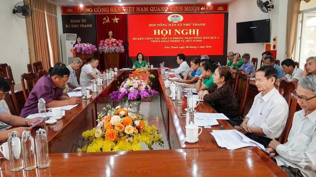 Hội Nông dân xã Như Thanh tổ chức hội nghị sơ kết công tác quý I, triển khai nhiệm vụ quý II năm 2026