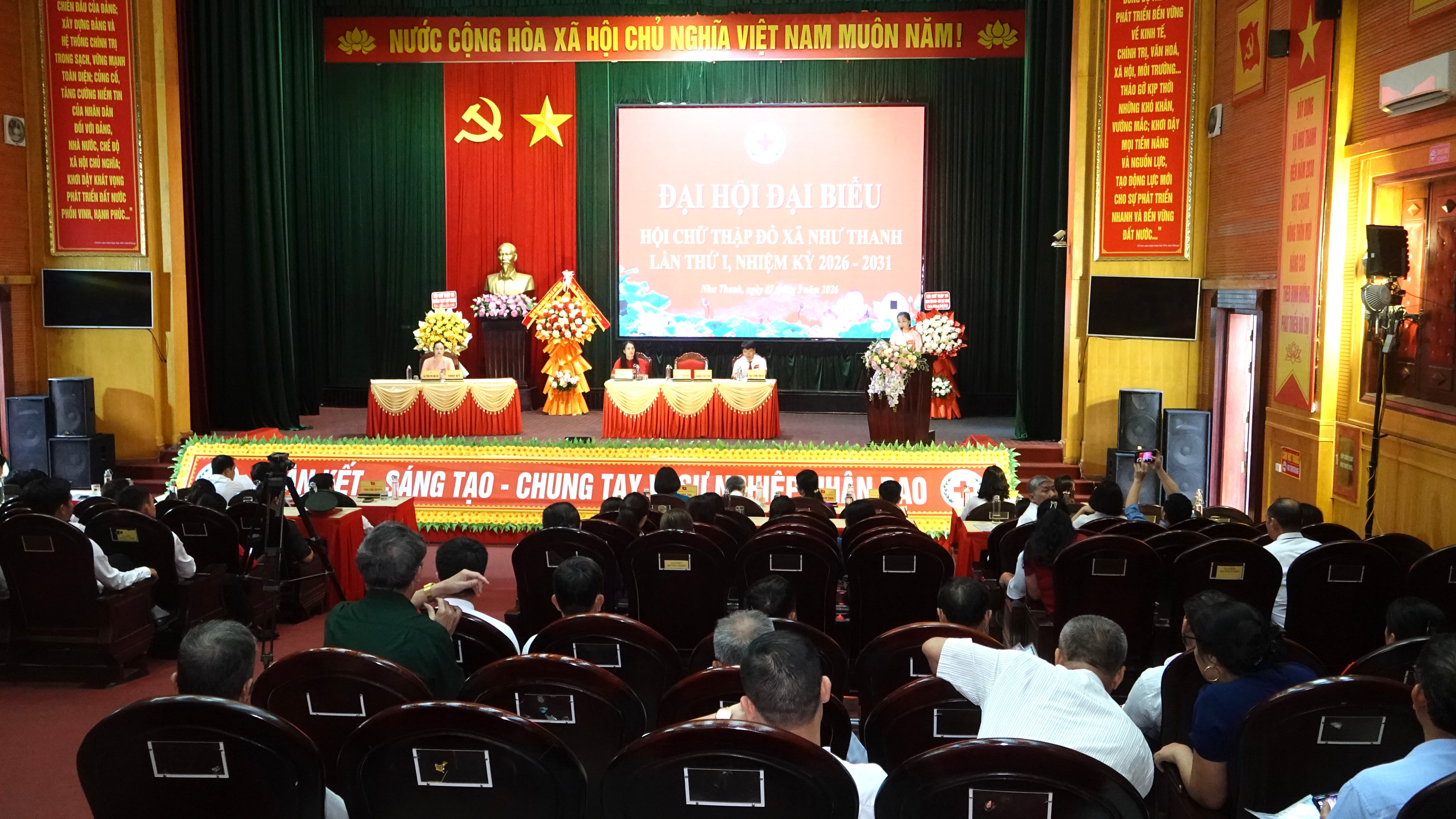 Đại hội đại biểu Hội Chữ thập đỏ xã Như Thanh lần thứ I, nhiệm kỳ 2026 - 2031 thành công tốt đẹp