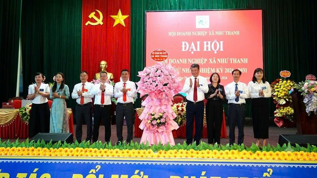 Đại hội Hội Doanh nghiệp xã Như Thanh lần thứ nhất, nhiệm kỳ 2026 2031 thành công tốt đẹp