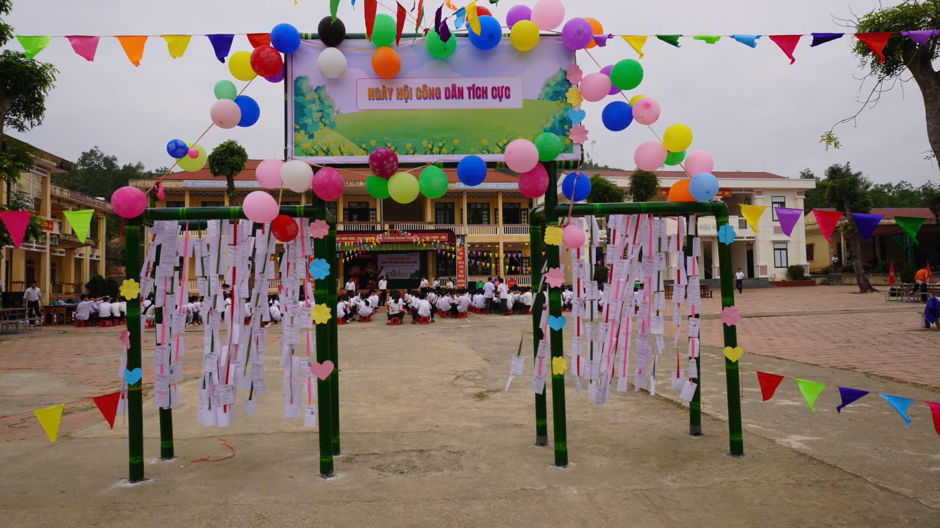 Ngày hội “Công dân tích cực” tại trường THCS Yên Lạc và THCS Yên Thọ