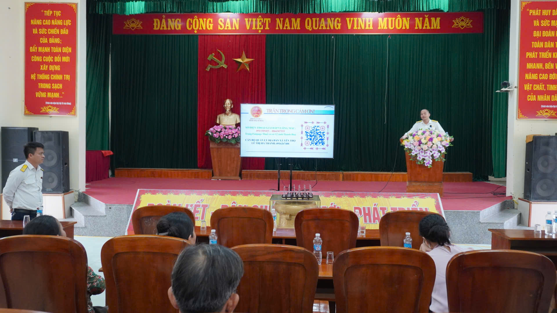 Yên Thọ tập huấn chính sách thuế cho hộ kinh doanh, cá nhân kinh doanh