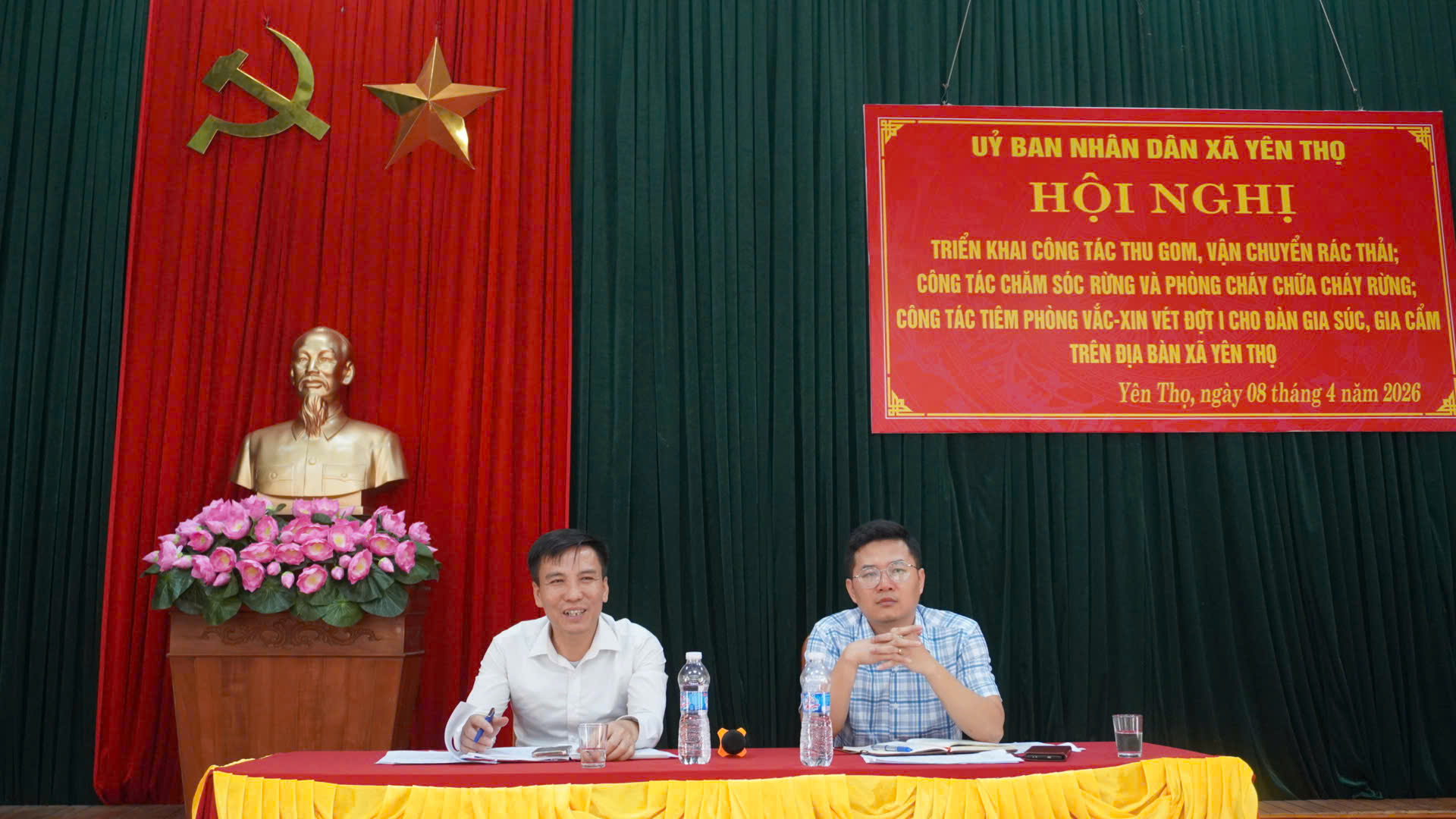 Yên Thọ: Tiếp tục tăng cường các giải pháp bảo vệ rừng, phòng cháy chữa cháy và kiểm soát dịch bệnh vật nuôi