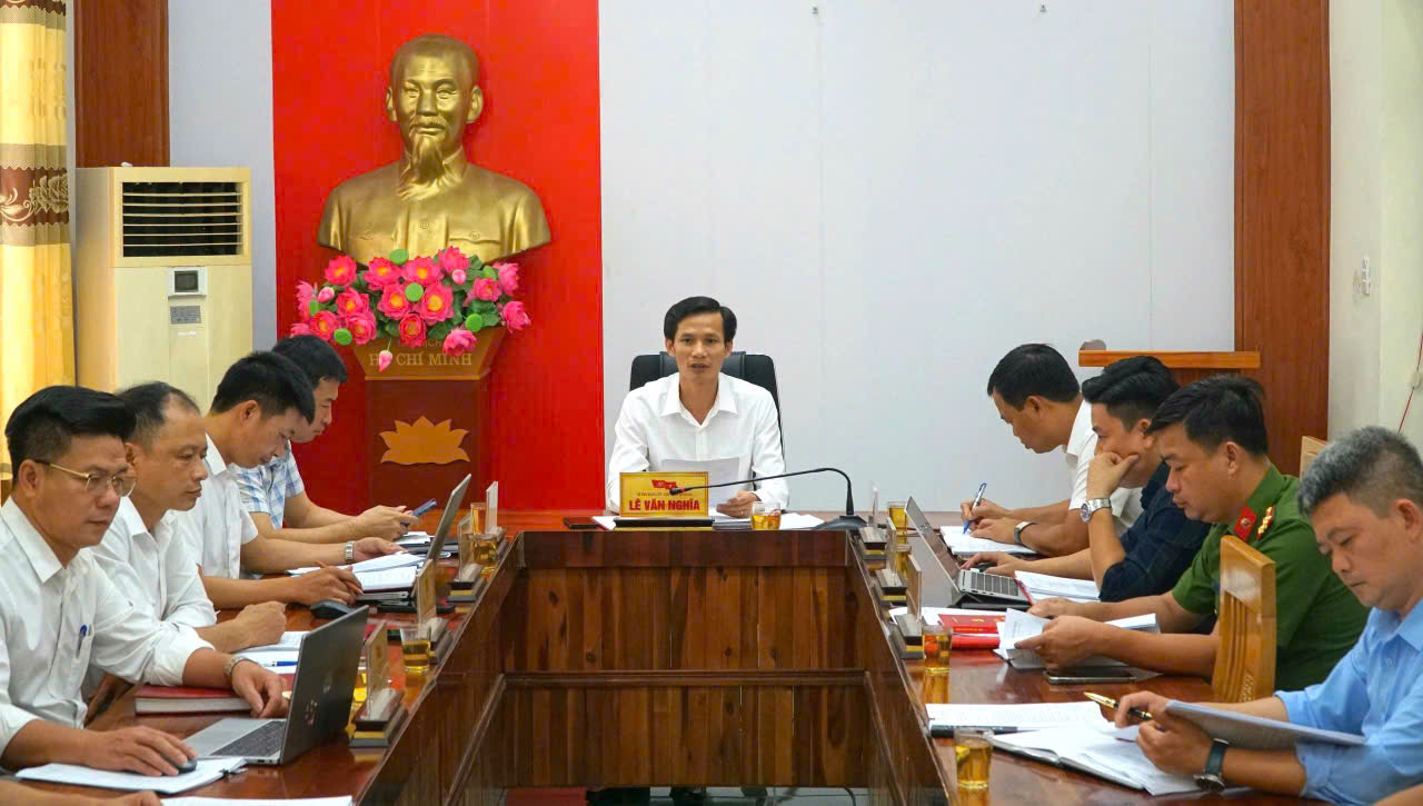 Hội nghị Ban Thường vụ Đảng ủy xã Thanh Kỳ