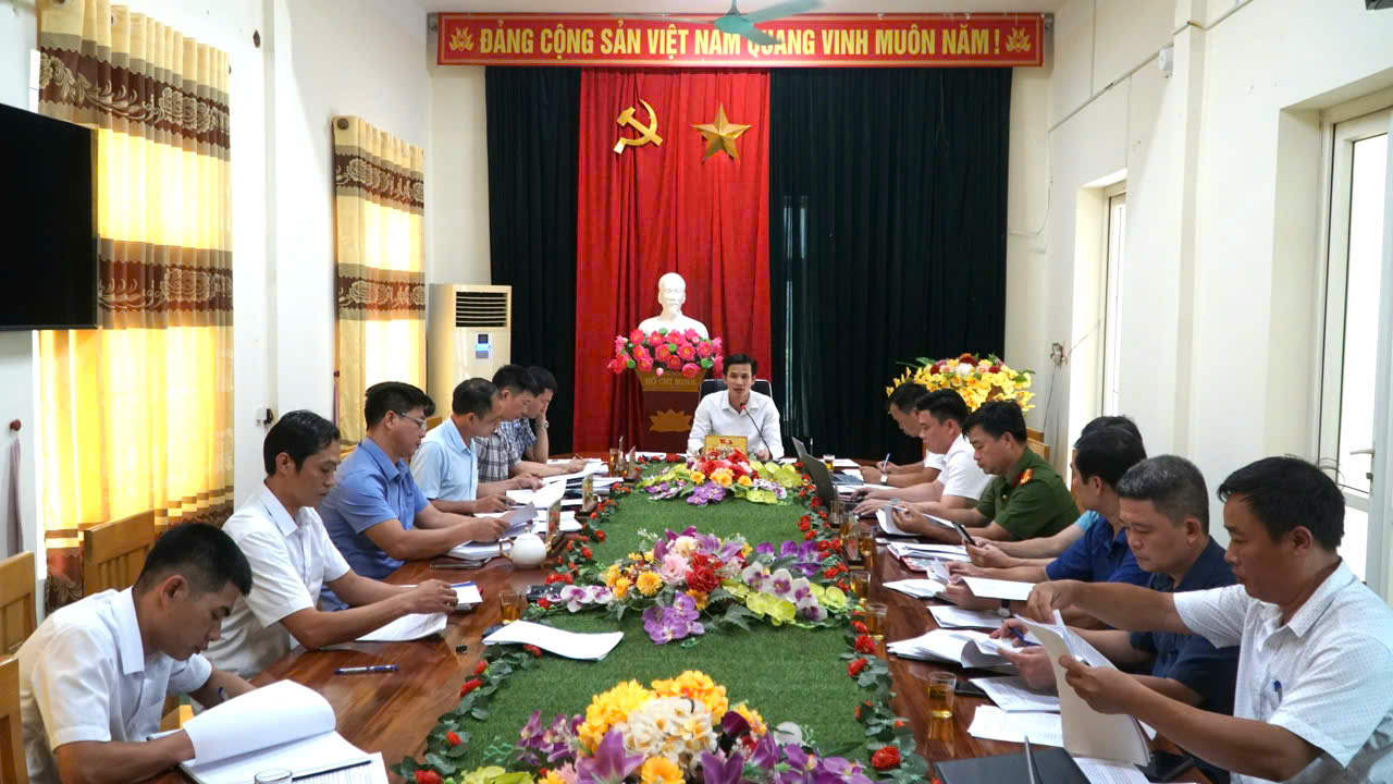 Hội nghị Ban thường vụ Đảng ủy.