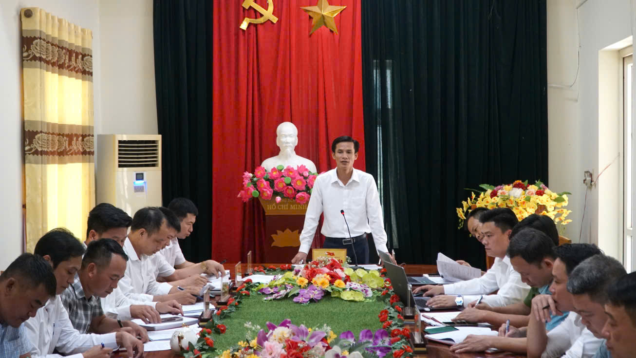 Hội nghị Ban Chấp hành Đảng bộ xã Thanh Kỳ thường kỳ.