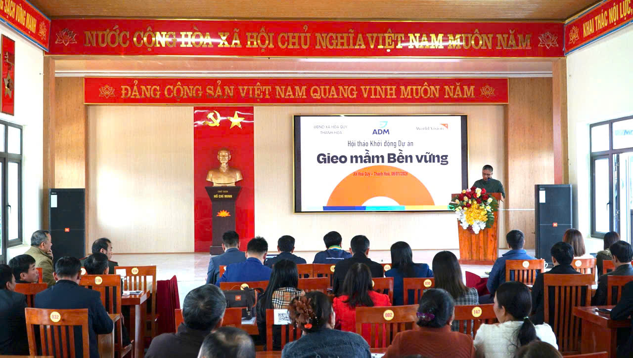 Hội thảo khởi động dự án "Gieo mầm bền vững"
