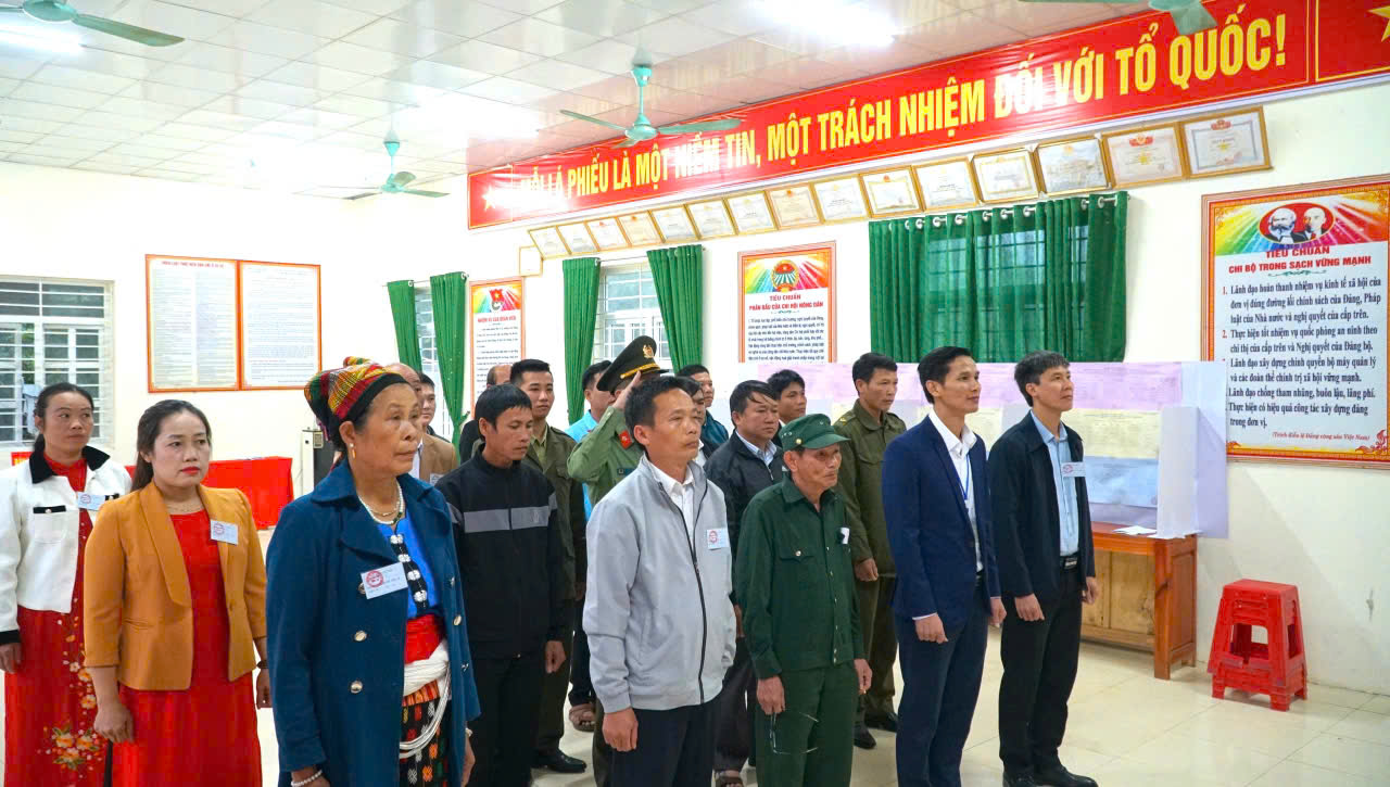 Ngày bầu cử 15/3 Cử tri xã Thanh Kỳ “Chung ngày hội lớn”