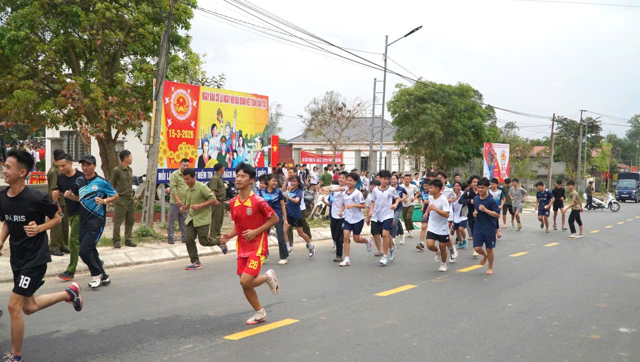 Lễ phát động “Toàn dân rèn luyện thân thể theo gương Bác Hồ vĩ đại” gắn với tổ chức hoạt động thể dục thể thao cho mọi người và Ngày chạy Olympic vì sức khỏe toàn dân, vì an ninh Tổ quốc năm 2026. 