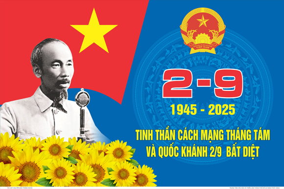 Bài tuyên truyền kỷ niệm 80 năm Cách mạng Tám thành công (19/8/1945 – 19/8/2025) và Quốc khánh nước Cộng hòa xã hội chủ nghĩa Việt Nam (2/9/1945 – 2/9/2025): Sáng mãi hào khí dân tộc