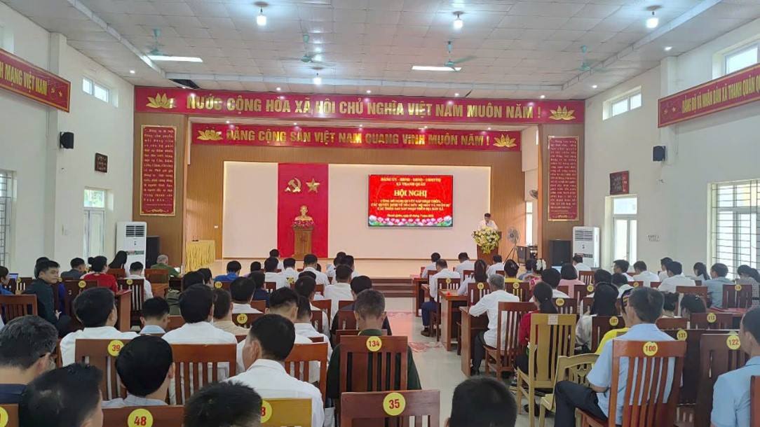Thanh Quân hoàn thành sắp xếp thôn, nâng cao hiệu quả hoạt động ở cơ sở