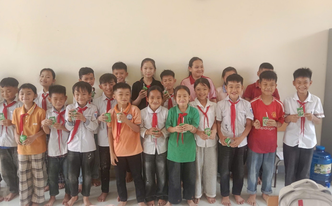 LAN TỎA YÊU THƯƠNG – TIẾP SỨC DINH DƯỠNG CHO HỌC SINH VÙNG CAO THANH QUÂN