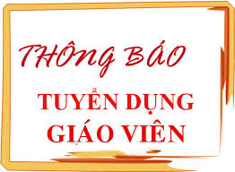 THÔNG BÁO Xét tuyển lao động hợp đồng làm giáo viên THPT được hỗ trợ kinh phí đối với các trường THPT, THCS&amp;THPT trực thuộc Sở Giáo dục và Đào tạo theo Nghị định số 111/2022/NĐ-CP của Chính phủ