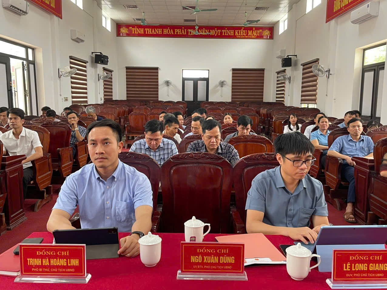 Xã Thiệu Quang dự Hội nghị toàn quốc về công tác phòng, chống thiên tai năm 2026