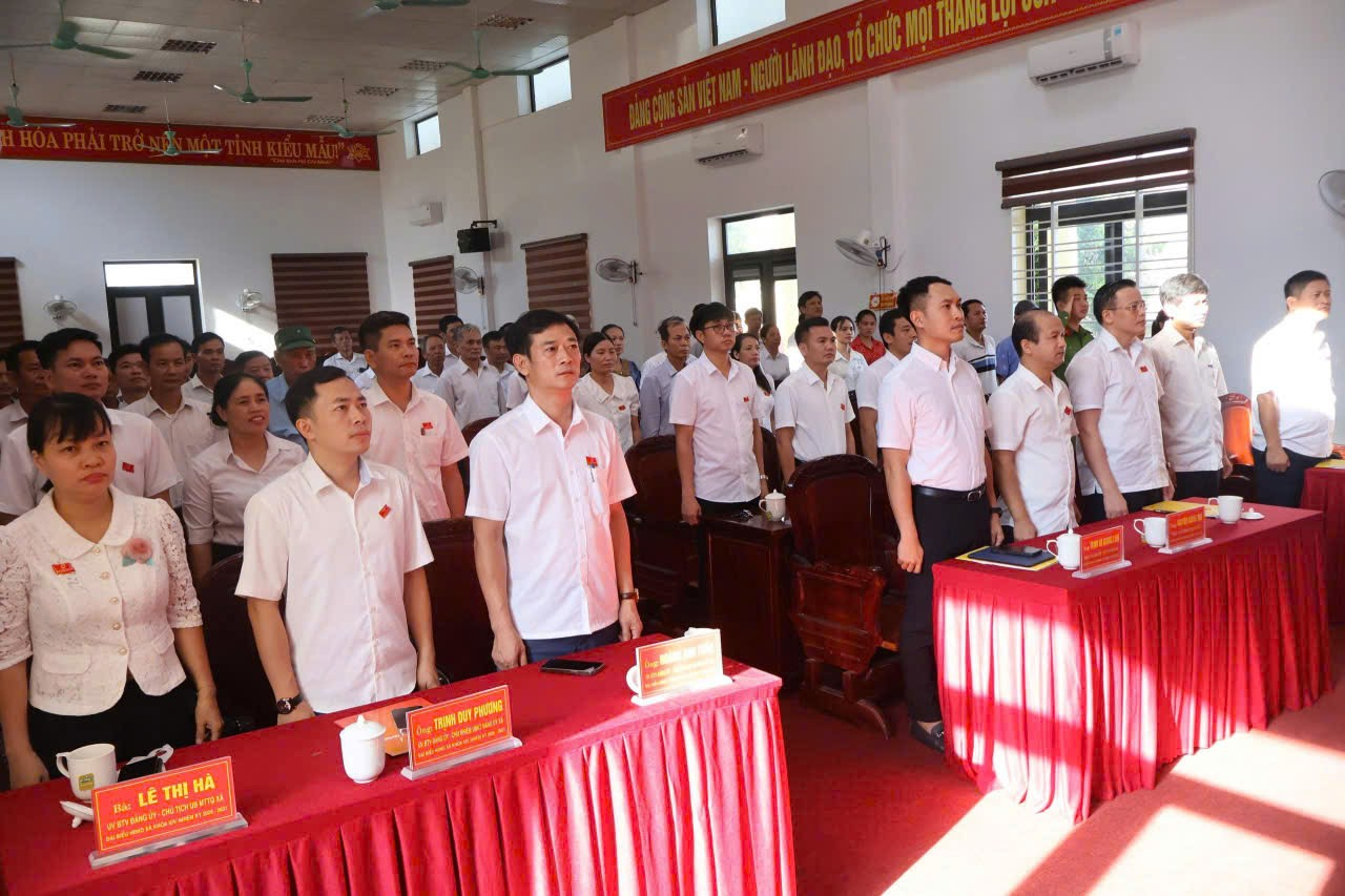 HĐND xã Thiệu Quang tổ chức Kỳ họp thứ Ba (Kỳ họp chuyên đề) khóa XIV, nhiệm kỳ 2026 - 2031