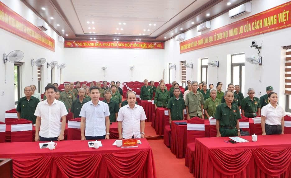 Hội Cựu Thanh niên xung phong xã Thiệu Quang tổ chức kỷ niệm 76 năm Ngày truyền thống lực lượng Thanh niên xung phong Việt Nam và sơ kết công tác Hội 6 tháng đầu năm 2026