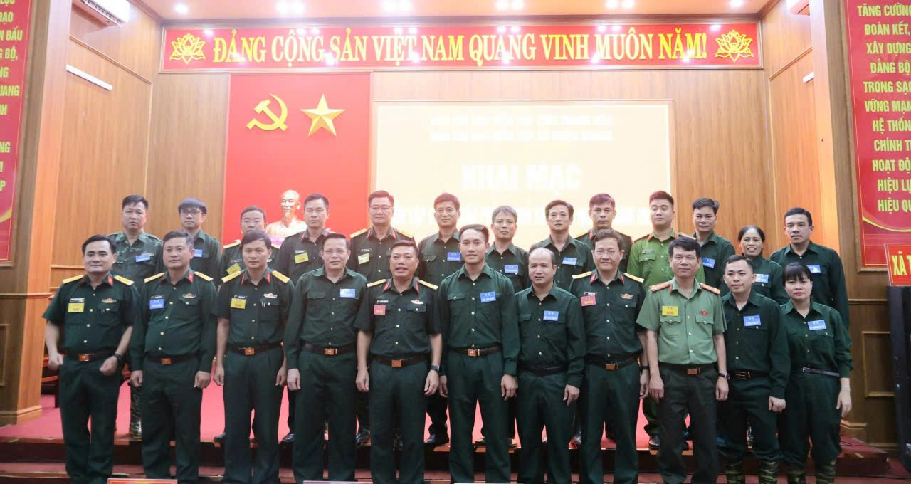 Xã Thiệu Quang khai mạc diễn tập chiến đấu phòng thủ năm 2026