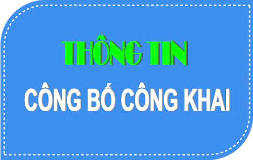 THÔNG BÁO NIÊM YẾT CÔNG KHAI