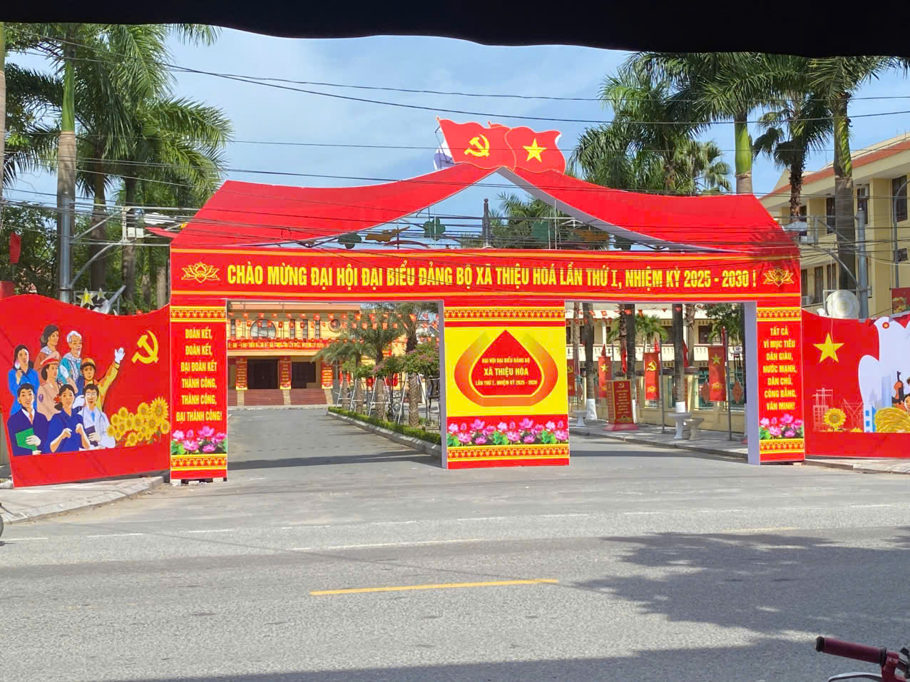 Thiệu Hóa rộn ràng khí thế hướng về Đại hội Đảng bộ xã lần thứ I, nhiệm kỳ 2025- 2030