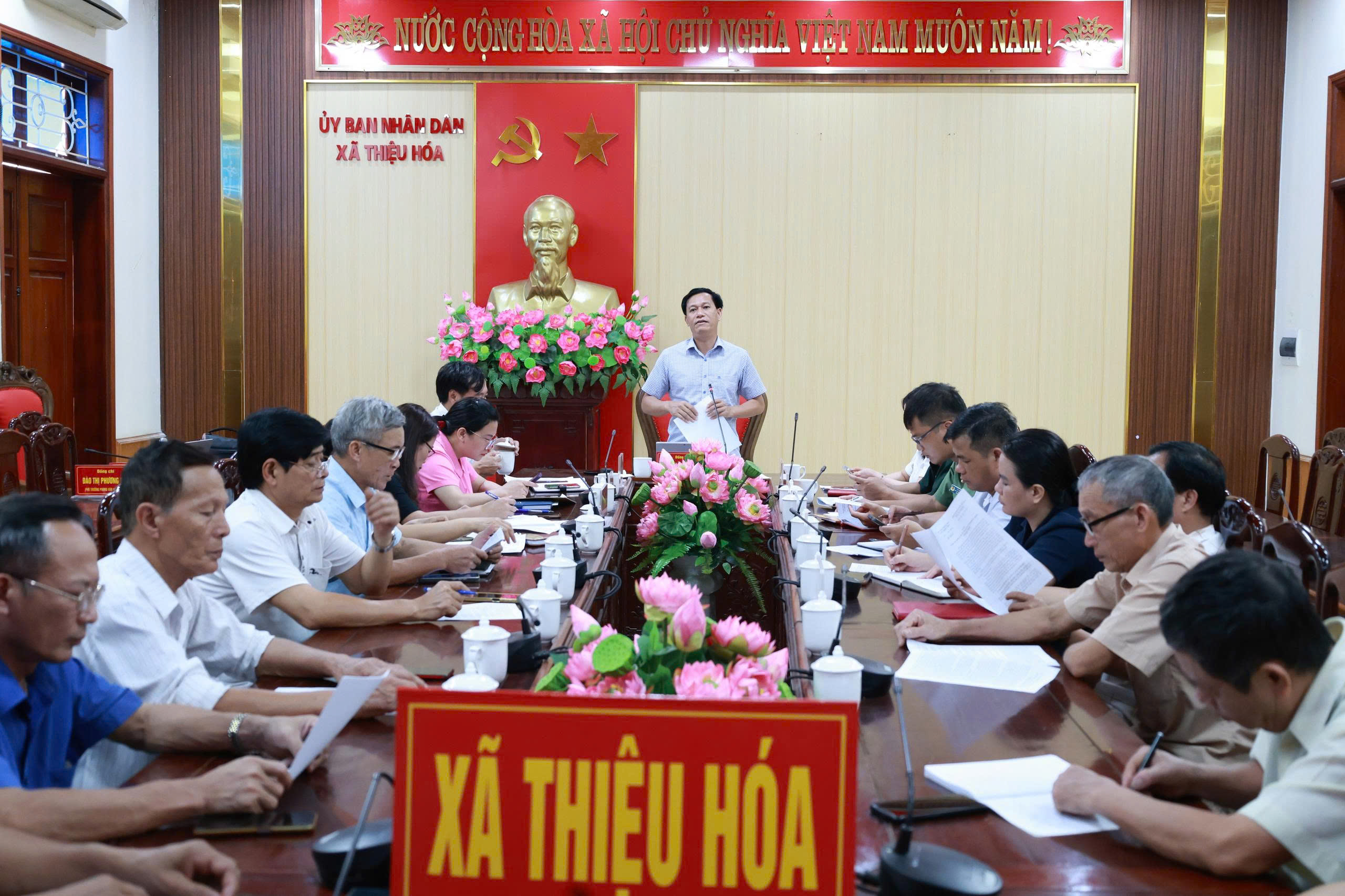 Giao ban công tác quản lý các di tích lịch sử và hoạt động tổ chức lễ hội trên địa bàn