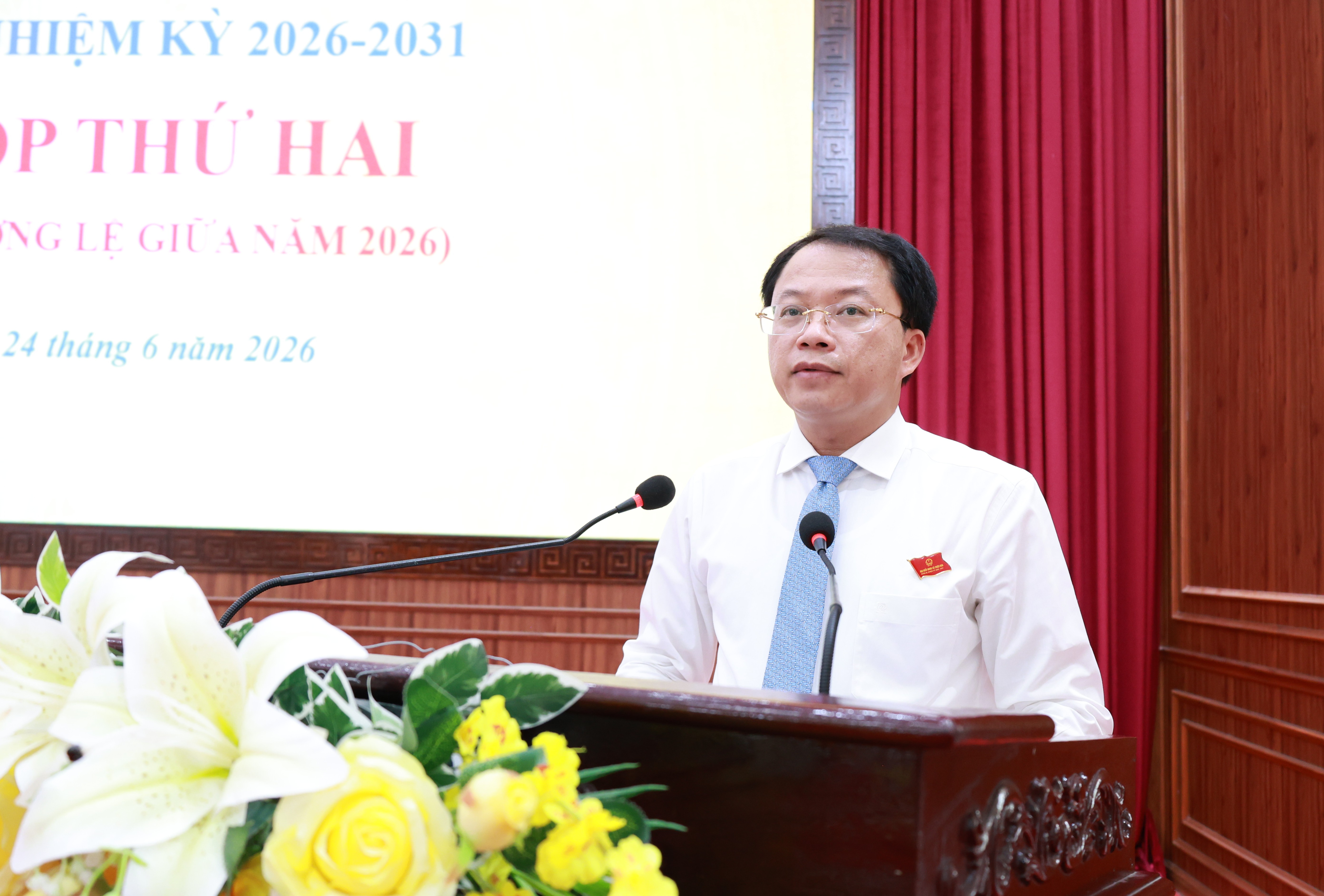 Bài phát biểu bế mạc Kỳ họp thứ 2 HĐND xã Thiệu Hoá khoá III, nhiệm kỳ 2026- 2031
