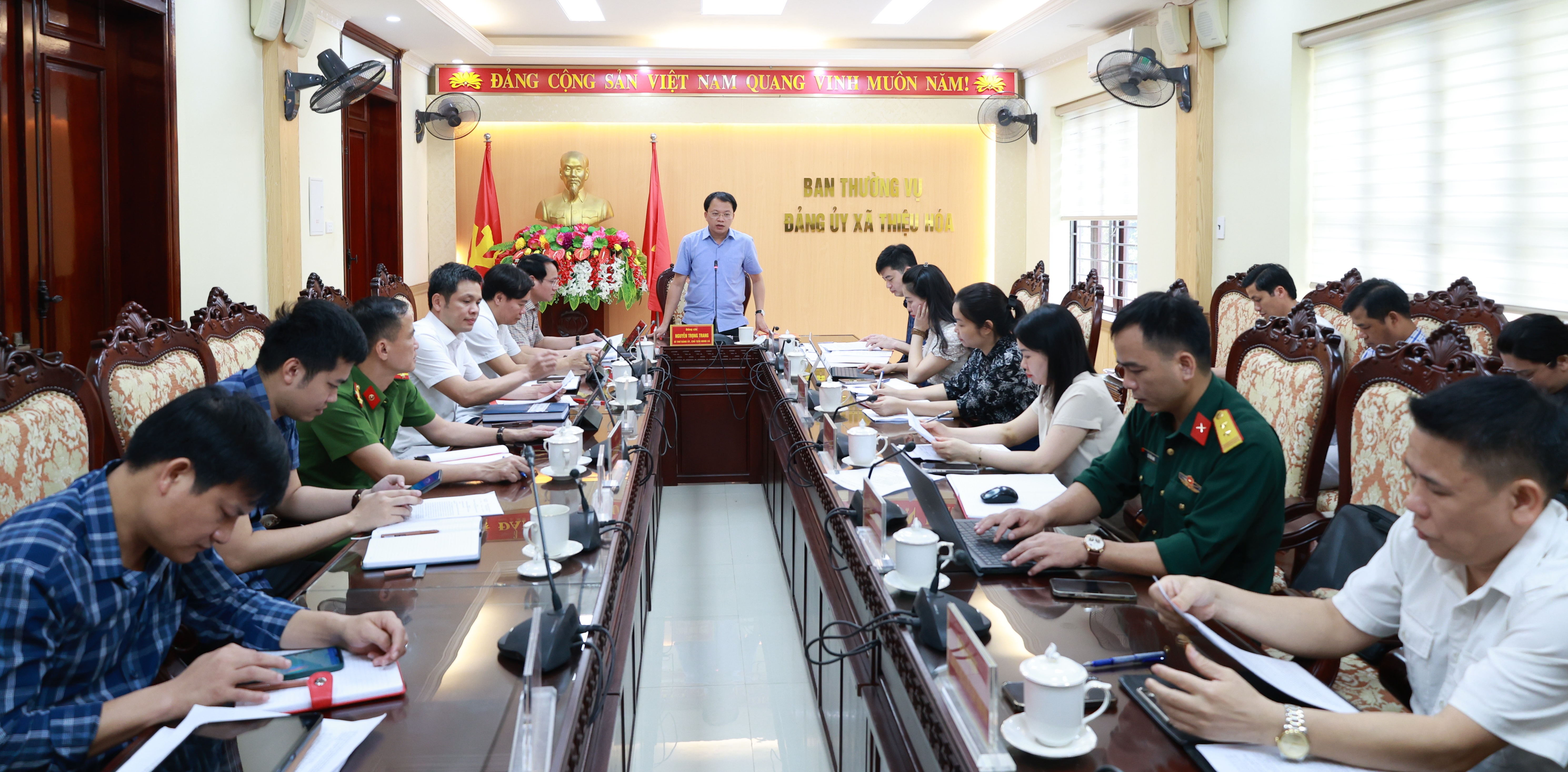 Ban Thường vụ Đảng ủy đánh giá kết quả quý I, đề ra nhiệm vụ trọng tâm quý II năm 2026