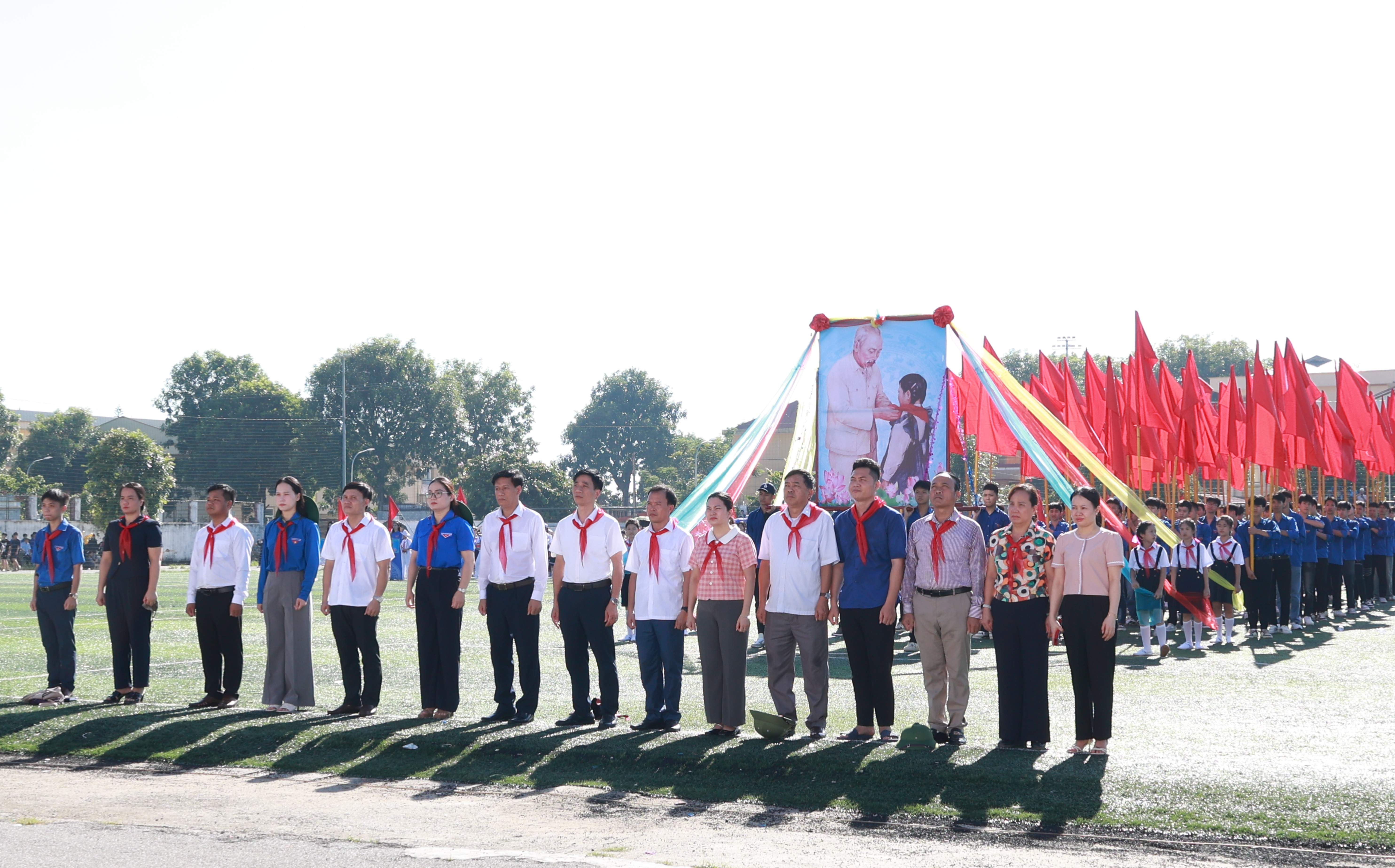 Hội quân hè năm 2025 “Thiếu nhi Thiệu Hoá - Làm nghìn việc tốt, tiến bước lên Đoàn”