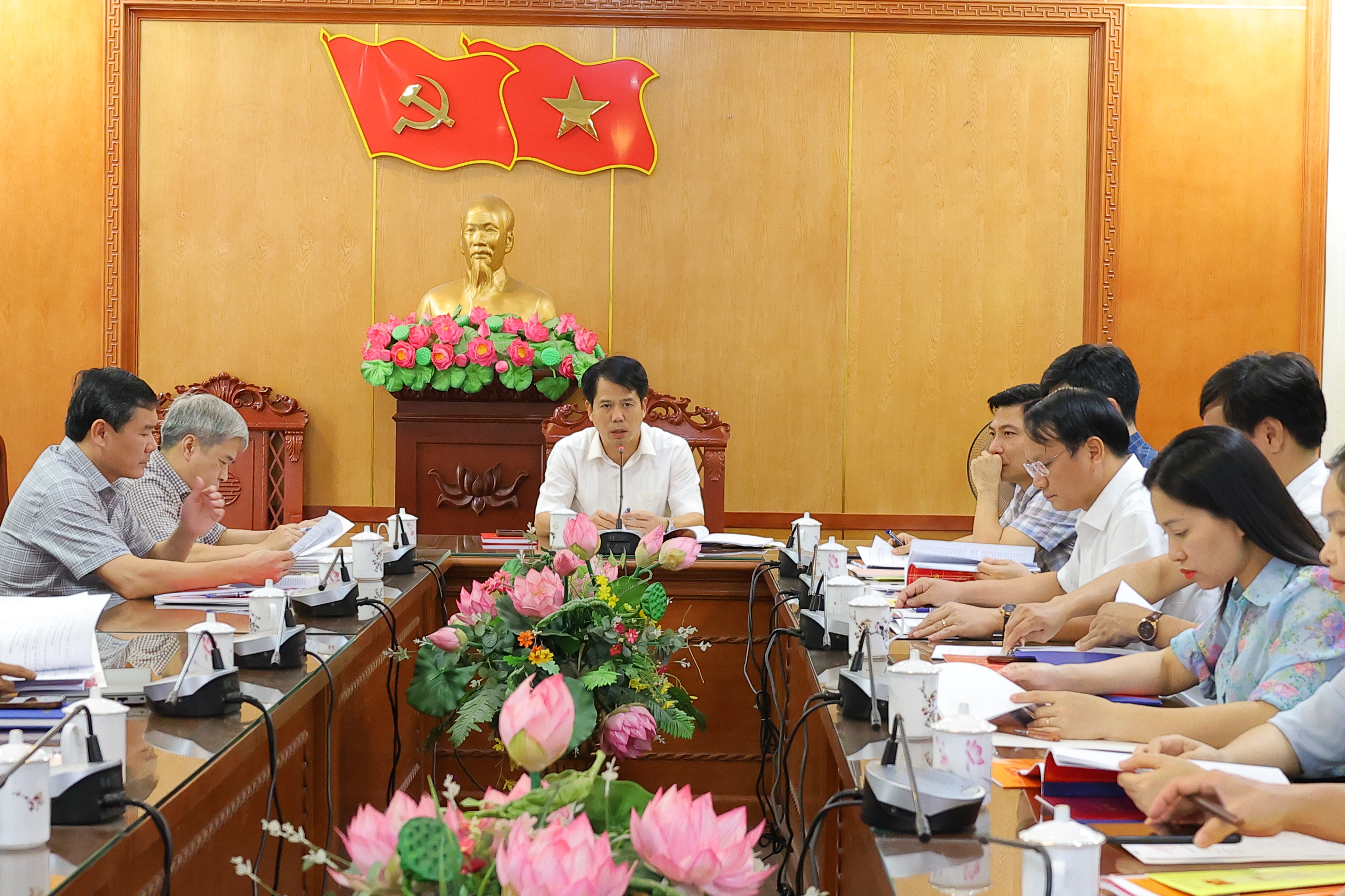 Ban Thường vụ Tỉnh ủy thống nhất nội dung Văn kiện Đại hội đại biểu Đảng bộ xã Thiệu Hóa lần thứ I, nhiệm kỳ 2025–2030