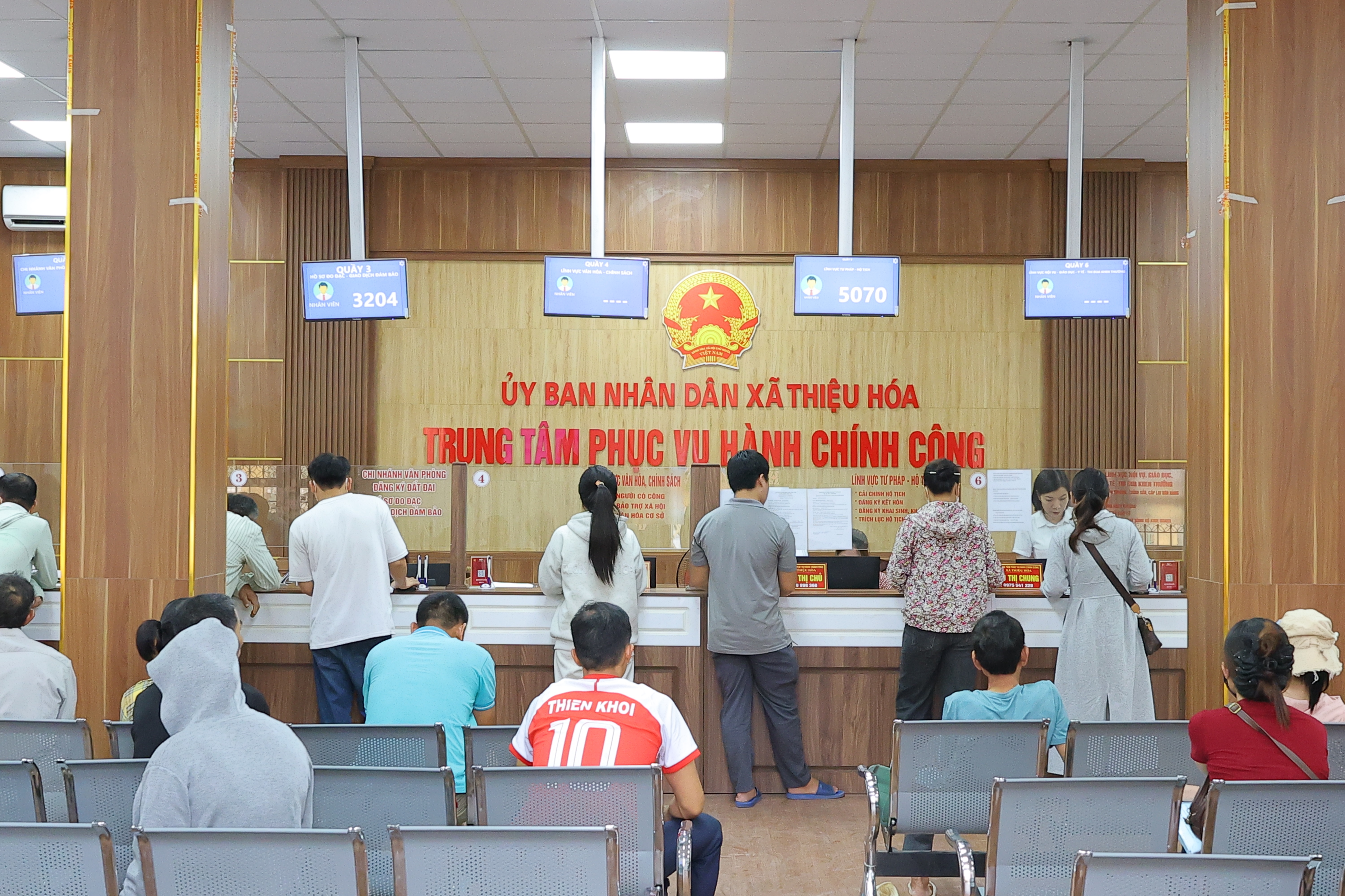 Xã Thiệu Hóa: Thủ tục thông suốt, không để người dân, doanh nghiệp bị làm khó