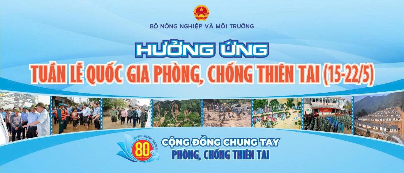 Cộng đồng chung tay phòng chống thiên tai