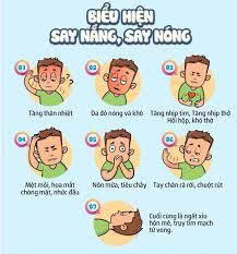 BÀI TUYÊN TRUYỀN VỀ SAY NẮNG, SAY NÓNG MÙA HÈ