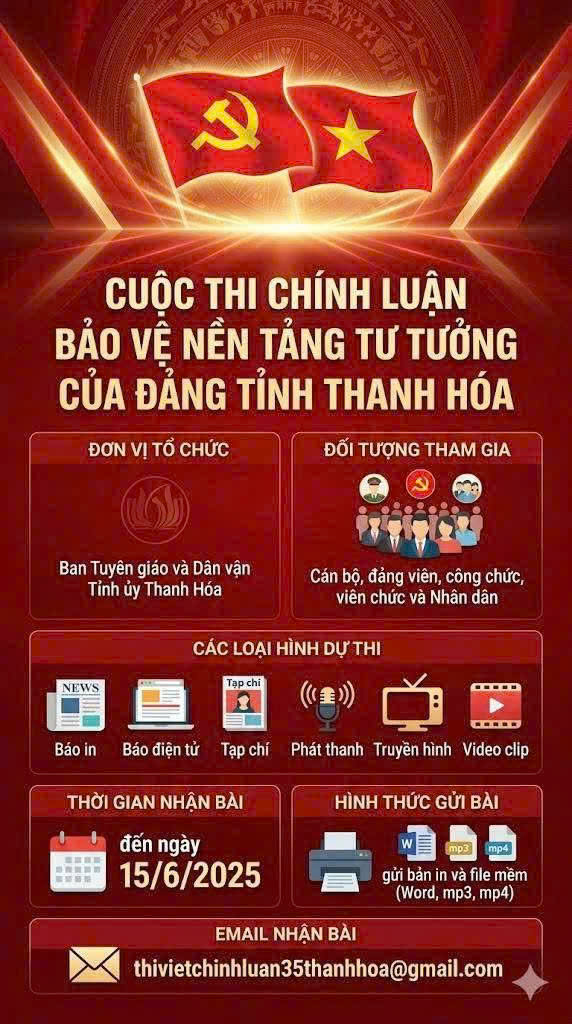 Hưởng ứng Cuộc thi chính luận: Bảo vệ nền tảng tư tưởng của Đảng