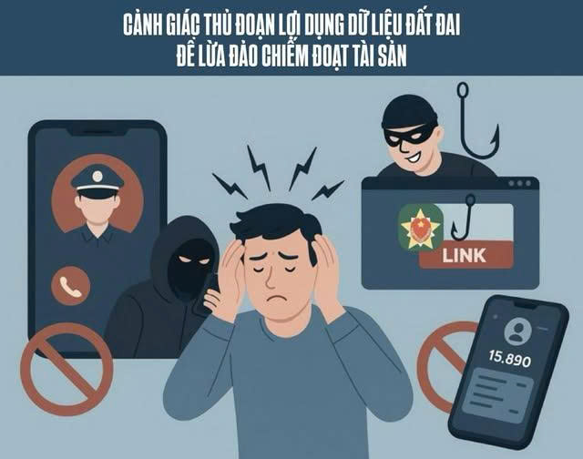 Cảnh báo thủ đoạn lừa đảo “Định danh đất đai”