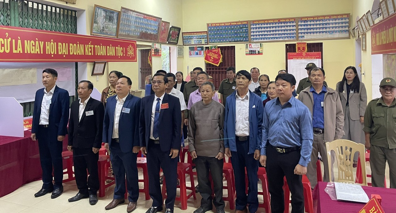 LỄ KHAI MẠC NGÀY HỘI NON SÔNG- NGÀY BẦU CỬ ĐẠI BIỂU QUỐC HỘI KHÓA XVI VÀ BẦU CỬ ĐẠI  BIỂU HỘI ĐỒNG NHÂN DÂN CÁC CẤP NHIỆM KỲ 2026- 2031 TRÊN ĐỊA BÀN XÃ CÔNG CHÍNH, TỈNH THANH HÓA