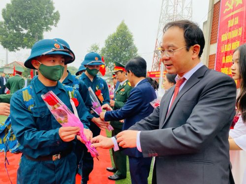 Huyện Nông Cống sẽ tổ chức Lễ giao nhận quân vào ngày 14/2/2025