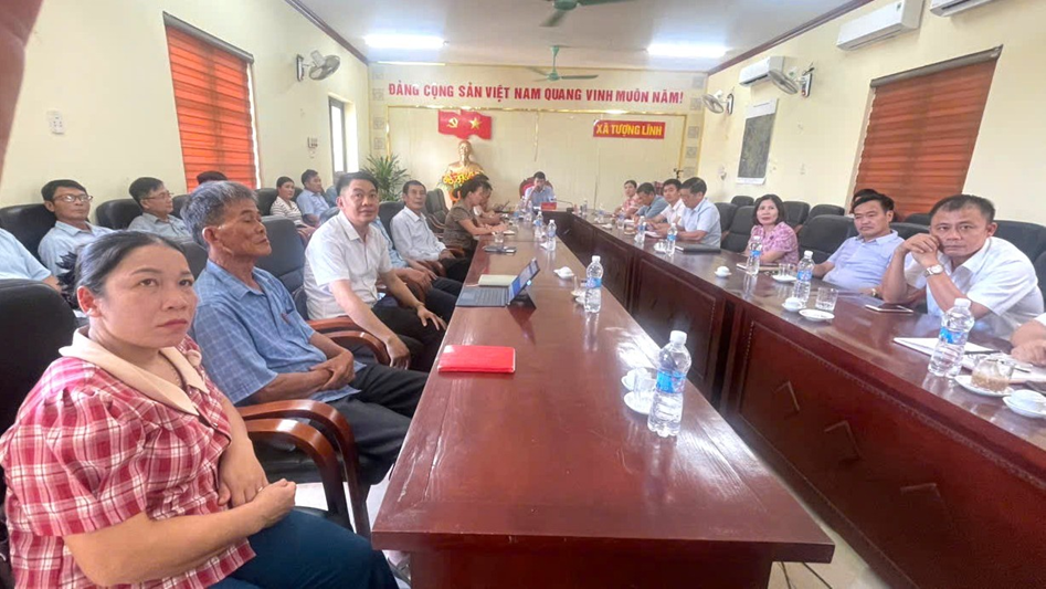 XÃ TƯỢNG LĨNH THAM DỰ HỘI NGHỊ LẦN THỨ 9 BAN CHẤP HÀNH ĐẢNG BỘ TỈNH THANH HÓA KHÓA XX.