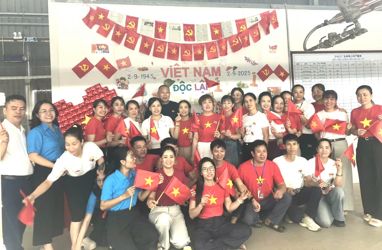 CÔNG TY TRÁCH NHIỆM HỮU HẠN MAY XUẤT KHẨU VẠN LỢI – “MÁI NHÀ CHUNG CỦA NGƯỜI LAO ĐỘNG”