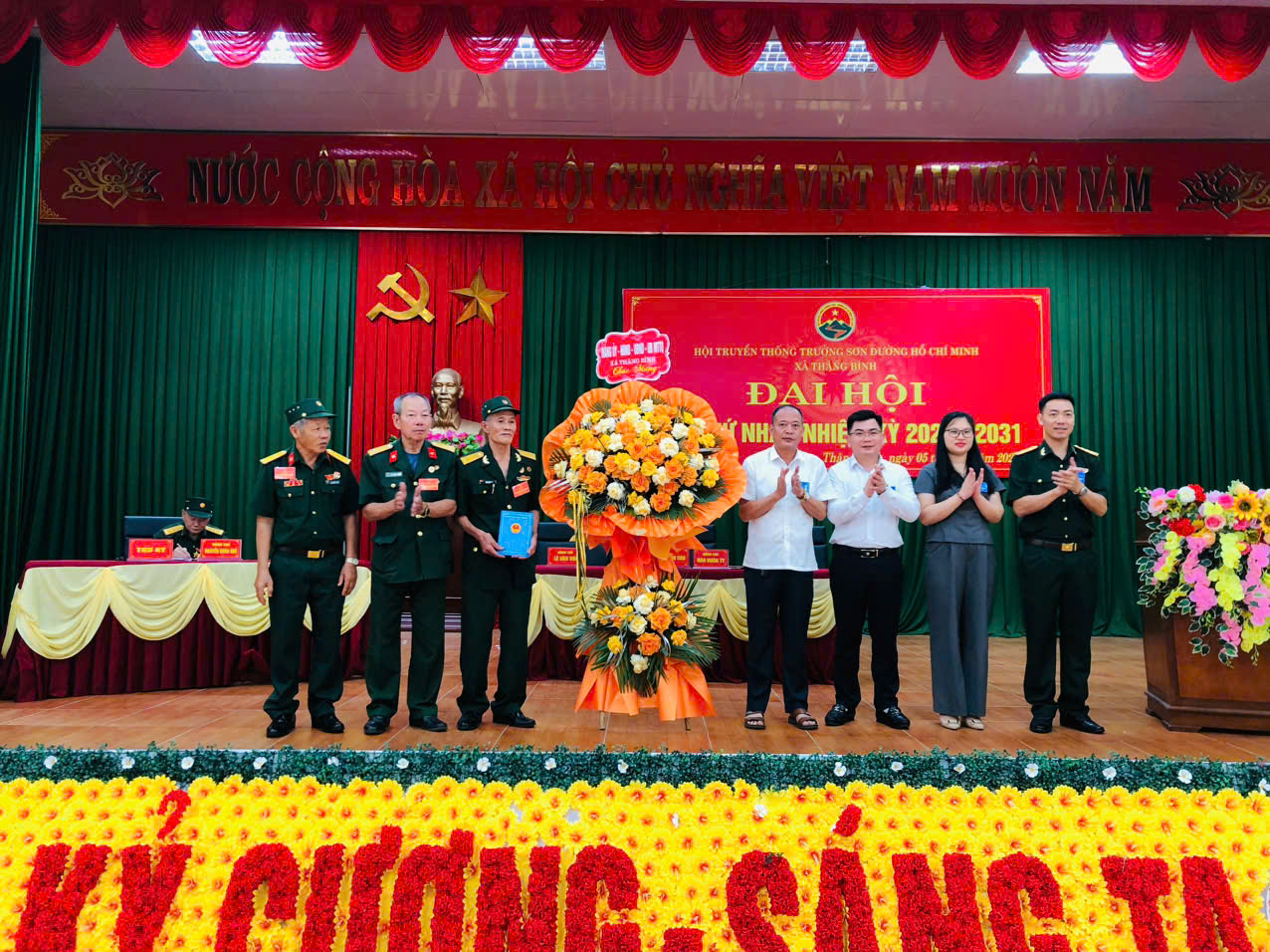 THĂNG BÌNH TỔ CHỨC ĐẠI HỘI HỘI TRUYỀN THỐNG TRƯỜNG SƠN – ĐƯỜNG HỒ CHÍ MINH LẦN THỨ NHẤT, NHIỆM KỲ 2026–2031
