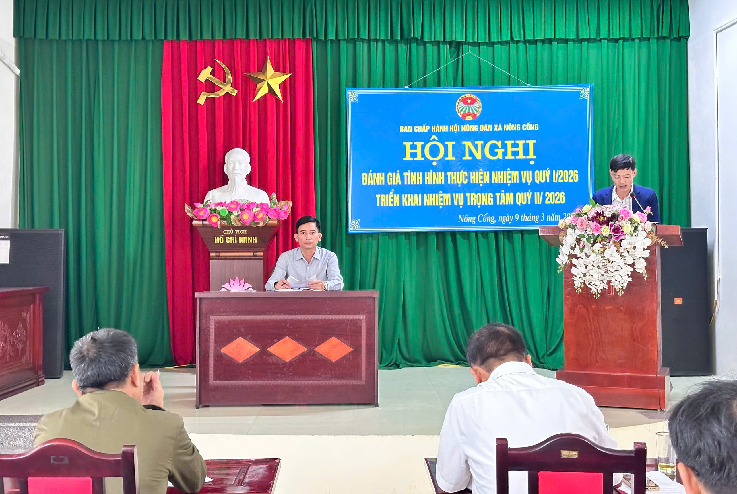 Hội Nông dân xã Nông Cống triển khai nhiệm vụ quý II và chương trình cải tạo vườn tạp, xây dựng vườn mẫu năm 2026