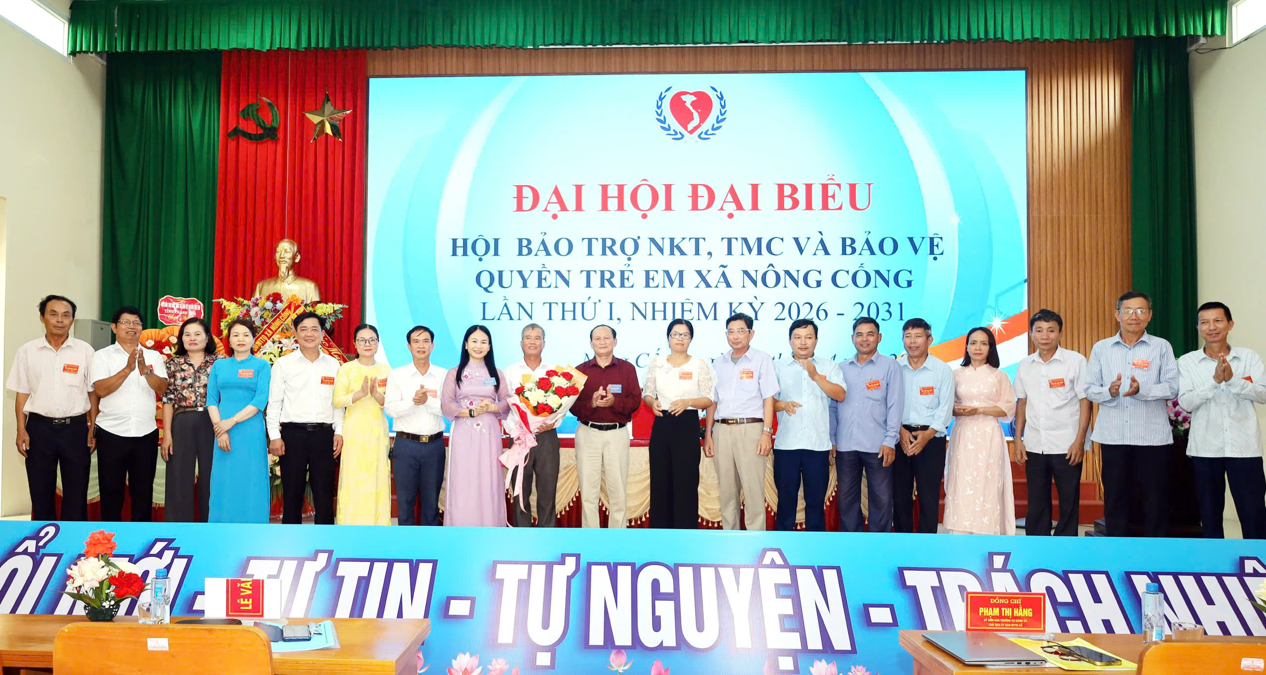 Đại hội Đại biểu Hội Bảo trợ Người khuyết tật, trẻ mồ côi và bảo vệ quyền trẻ em xã Nông Cống lần thứ Nhất, nhiệm kỳ 2026–2031