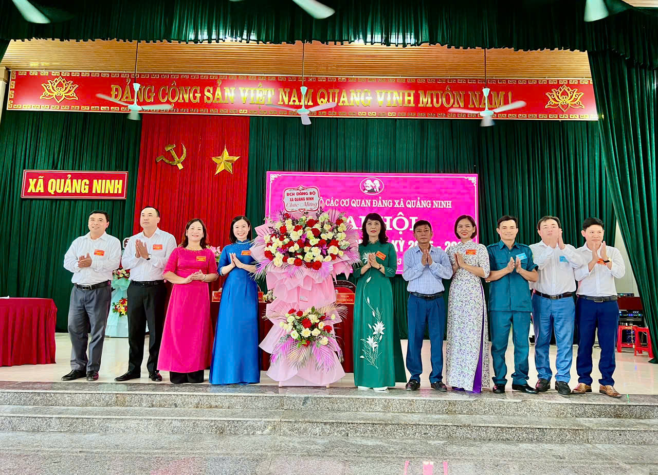Đại hội Đảng bộ các Cơ quan Đảng xã Quảng Ninh lần thứ I, nhiệm kỳ 2025 – 2030