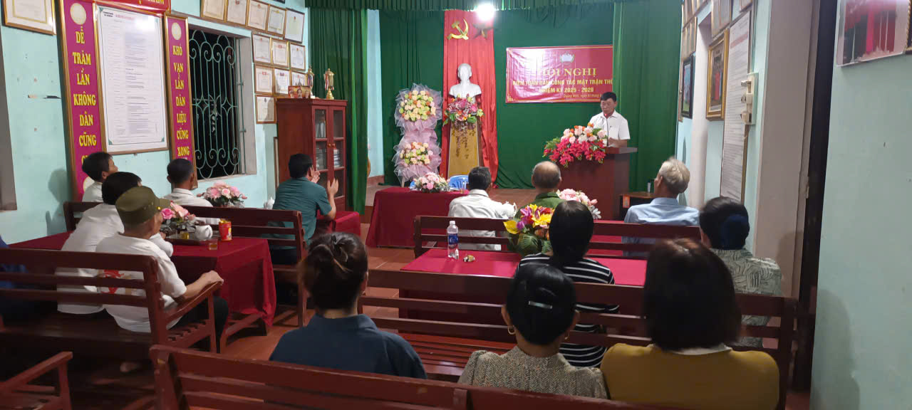 Xã Quảng Ninh, tỉnh Thanh Hóa: 19 Ban Công tác Mặt trận ở khu dân cư hoàn thành việc tổ chức Hội nghị tổng kết Ban công tác Mặt trận nhiệm kỳ 2024-2027