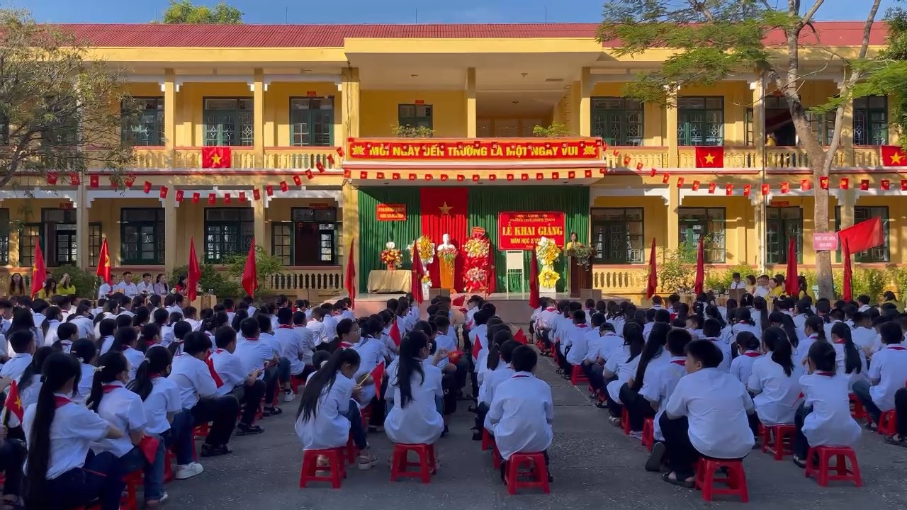 Các trường trên địa bàn xã Quảng Yên tổ chức lễ khai giảng năm học mới 2025 -  2026