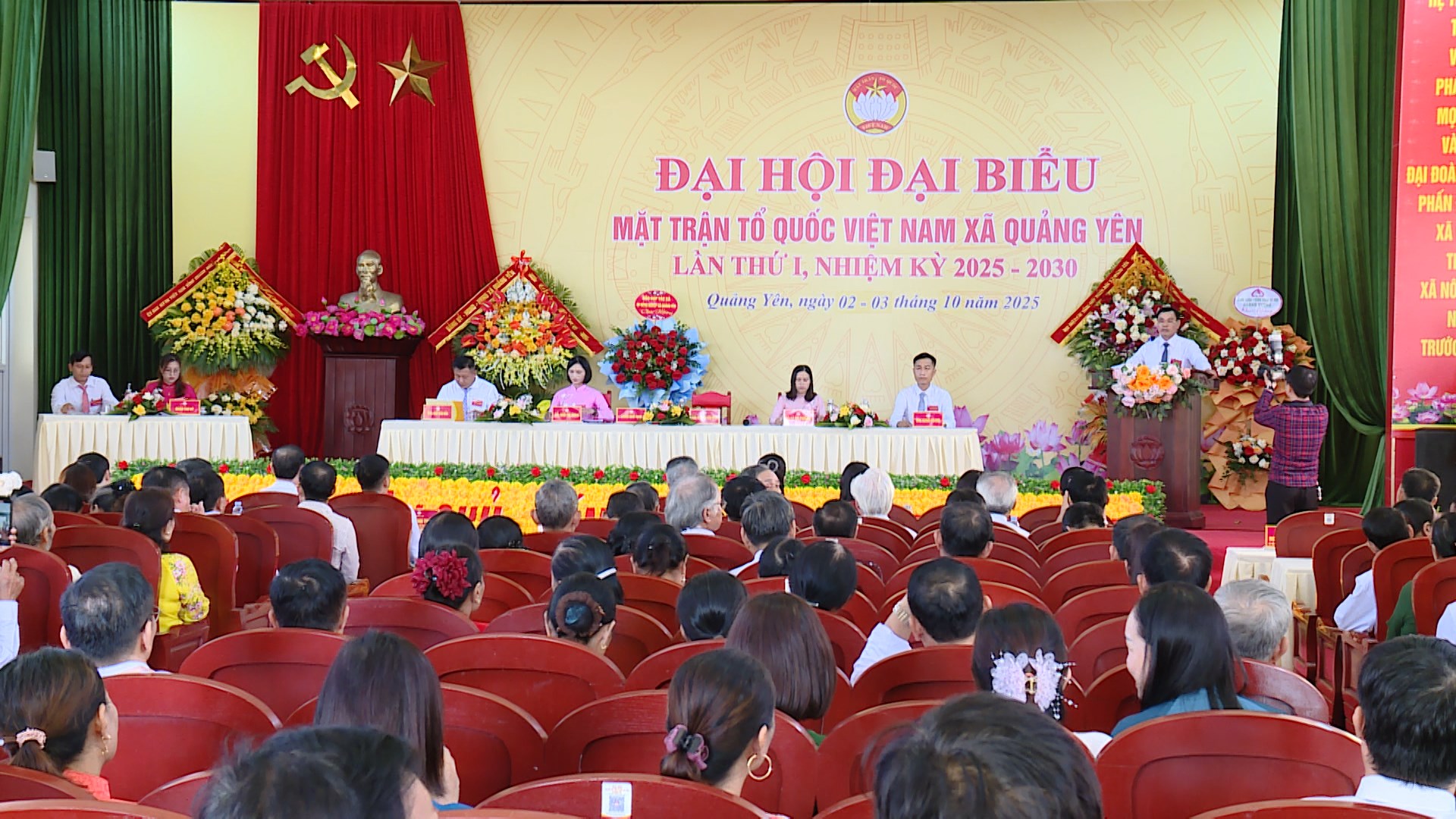 Đại hội đại biểu MTTQ Việt Nam xã Quảng Yên lần thứ I, nhiệm kỳ 2025 - 2030