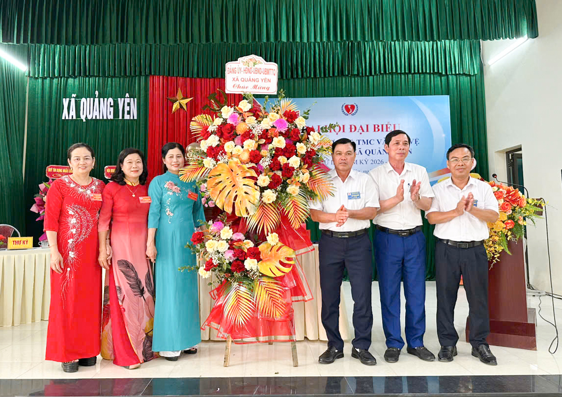 Đại hội Hội Bảo trợ Người khuyết tật, trẻ mồ côi và Bảo vệ quyền trẻ em xã Quảng Yên lần thứ nhất, nhiệm kỳ 2026–2031