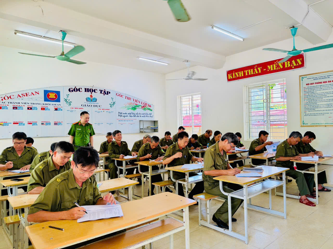 Xã Quảng Yên tổ chức hội thi lực lượng tham gia bảo vệ ANTT ở cơ sở giỏi lần thứ I năm 2026