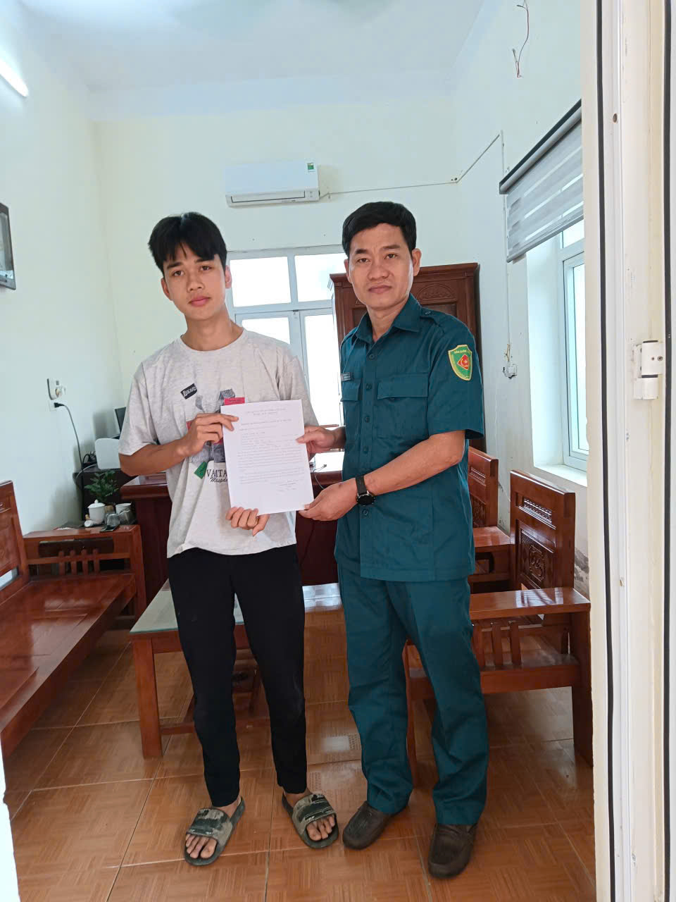 Tuổi trẻ xã Hoa Lộc sẵn sàng lên đường bảo vệ Tổ quốc